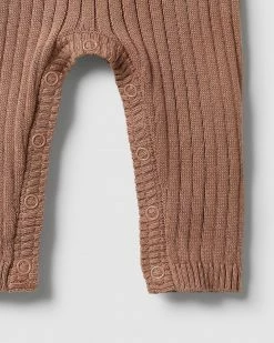 Promo 🌟 Wilson & Frenchy Knitted Rib Ruffle Overalls - Babies Burro 😉 -Baby Online store http3A2F2Fstatic.theiconic.com .au2Fp2Fwilson and frenchy 2579 5171021 4