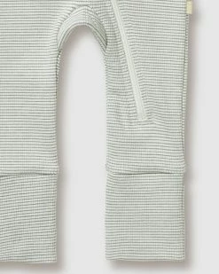 Best Sale 👏 Wilson & Frenchy Organic Stripe Rib Zipsuit - Babies Fern 👏 -Baby Online store http3A2F2Fstatic.theiconic.com .au2Fp2Fwilson and frenchy 3676 4921541 4