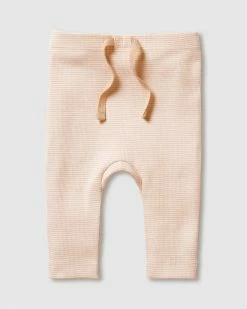 Flash Sale 🎉 Wilson & Frenchy Organic Stripe Rib Leggings - Babies Dusk 🎁