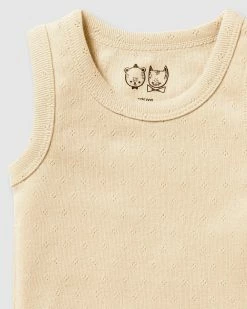 Flash Sale 🌟 Wilson & Frenchy Organic Pointelle Singlet Bodysuit - Babies Oatmeal ⌛ -Baby Online store http3A2F2Fstatic.theiconic.com .au2Fp2Fwilson and frenchy 3777 0921541 3