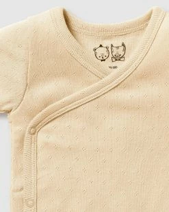 Discount 🎁 Wilson & Frenchy Organic Pointelle Kimono Bodysuit - Babies Oatmeal ❤️ -Baby Online store http3A2F2Fstatic.theiconic.com .au2Fp2Fwilson and frenchy 3806 1621541 3
