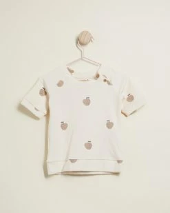 Discount 🔥 Wilson & Frenchy Organic Terry Sweat - Babies Apple Papple ✔️