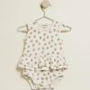 Cheapest 😍 Wilson & Frenchy Organic Ruffle Bodysuit - Babies Gracie 😍