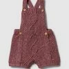 Deals 👏 Wilson & Frenchy Knitted Cable Playsuit - Babies Wild Ginger Fleck 🤩