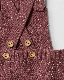Deals 👏 Wilson & Frenchy Knitted Cable Playsuit - Babies Wild Ginger Fleck 🤩 -Baby Online store http3A2F2Fstatic.theiconic.com .au2Fp2Fwilson and frenchy 7264 3571021 4