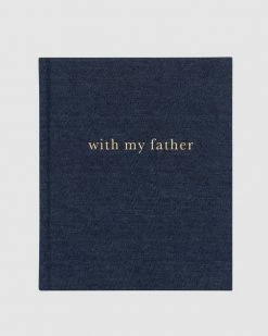 Cheap 🥰 Write to Me With My Father Journal Dark Denim ⌛