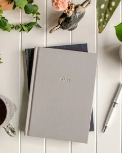 Best Pirce 🔔 Write to Me Write Journal Grey 🌟