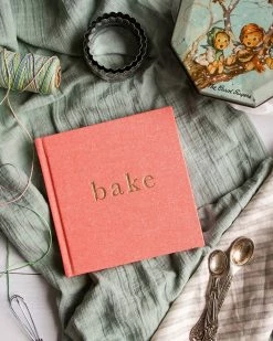 Coupon ✔️ Write to Me Bake Journal Coral 🔔