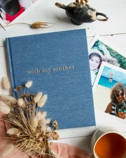 Cheapest 🔔 Write to Me With My Mother Journal Denim 😀