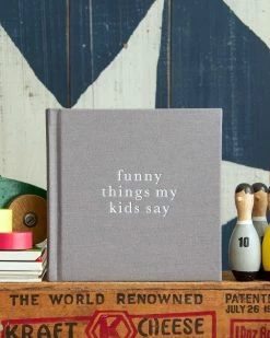 Promo 👏 Write to Me Funny Things My Kids Say Grey 🌟