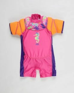 Deals 🤩 Zoggs Sea Unicorn Waterwings Floatsuit - Kids Purple ⭐