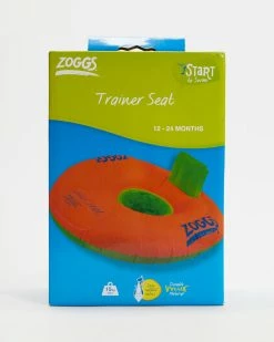 Cheapest 🎁 Zoggs Trainer Seat 12-24 Months/11-15Kgs Orange ❤️