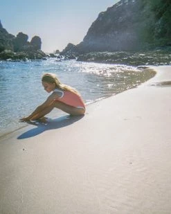 Coupon 🎉 Zulu & Zephyr Mini Rib One-Piece - Babies-Kids Papaya 👏