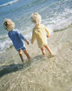 Best Sale ⭐ Zulu & Zephyr Mini Rib Rashie - Babies-Kids Mango 🔔