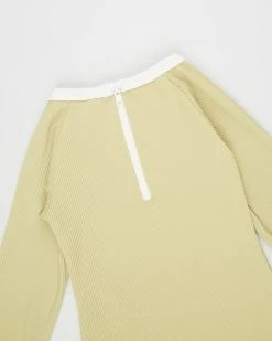 Outlet 🤩 Zulu & Zephyr Mini Rib Rashie Onesie - Babies-Kids Avocado 👍 -Baby Online store http3A2F2Fstatic.theiconic.com .au2Fp2Fzulu zephyr 2304 6233441 3